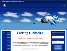 Tablet Screenshot of parking-lublinek.pl